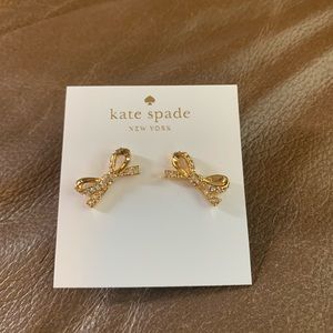 Kate Spade Gold Bow Earrings